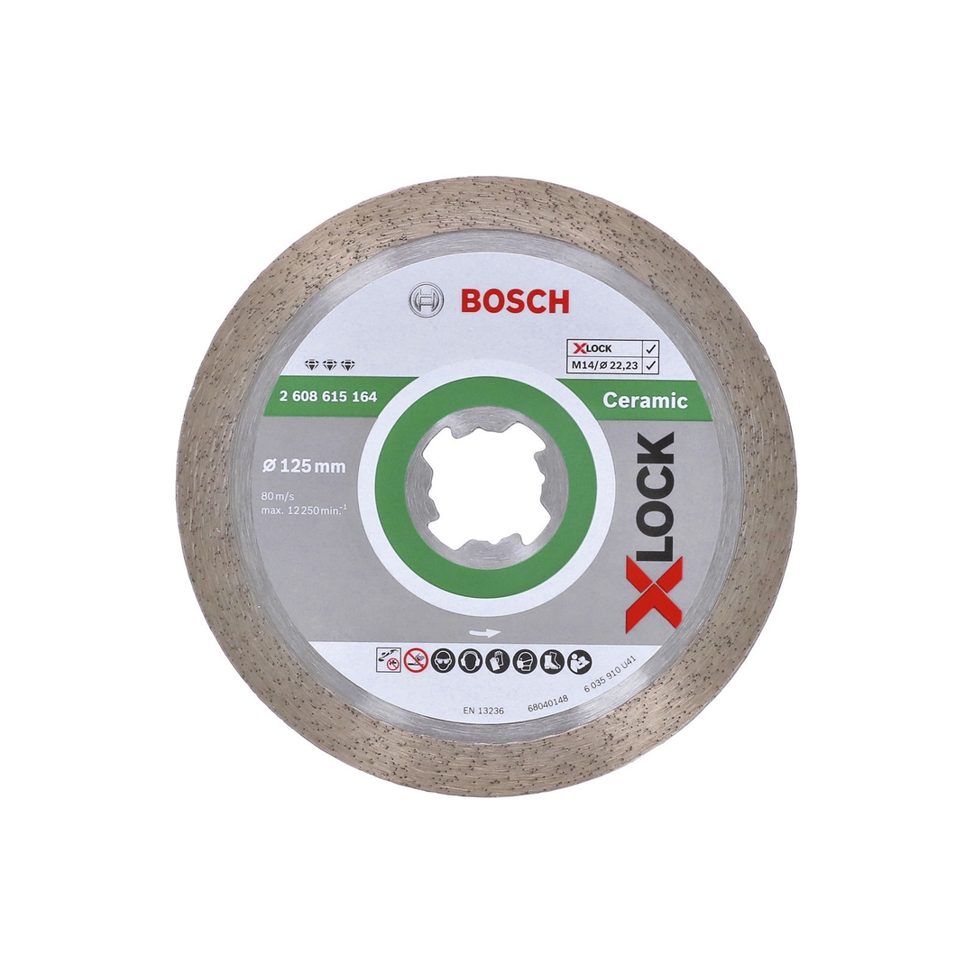 BOSCH X-LOCK DIA-Trennscheibe 125x22,23 Bf. Ceramic