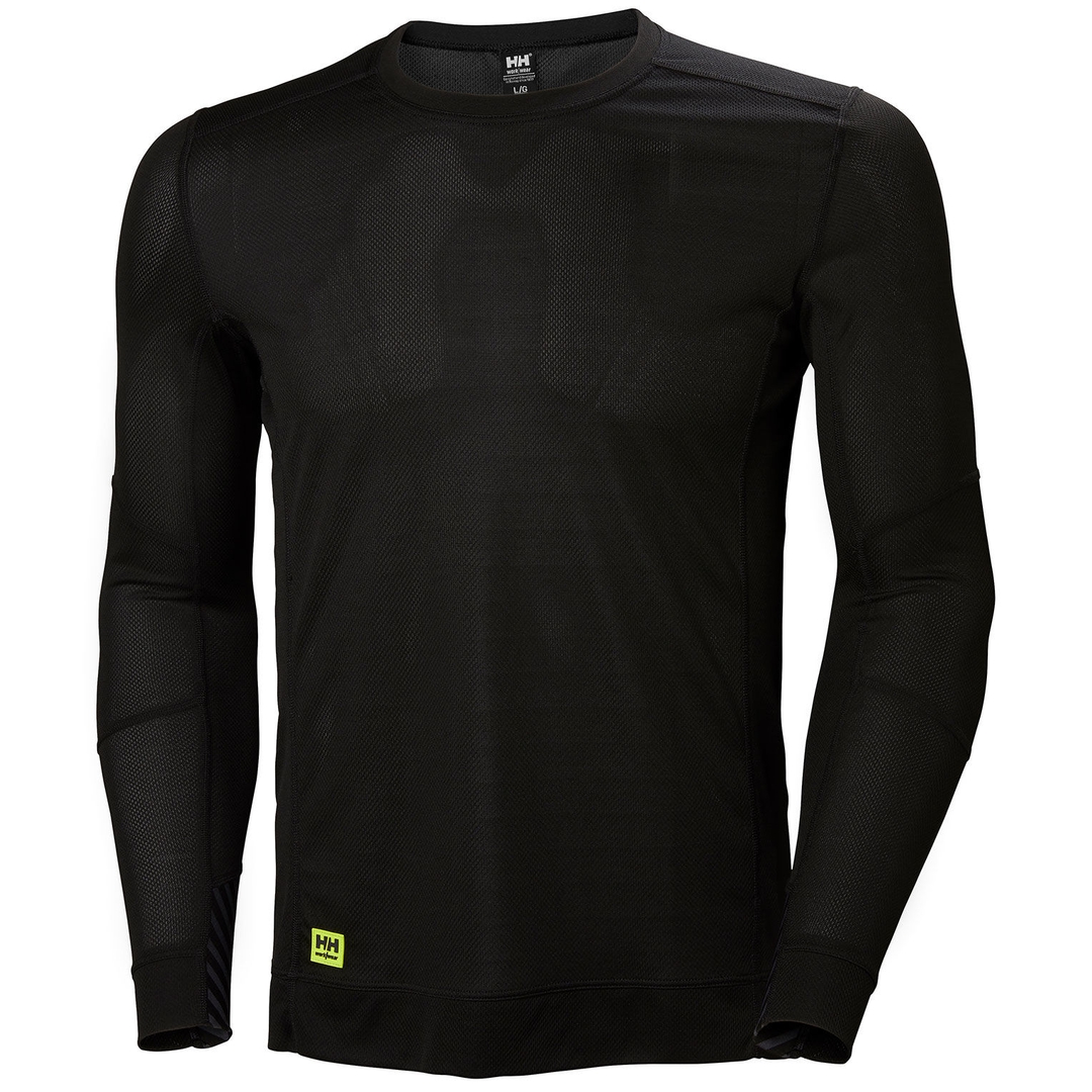 HELLY HANSEN LIFA Funktionsunterhemd lang 75105 Gr. 4XL, schwarz