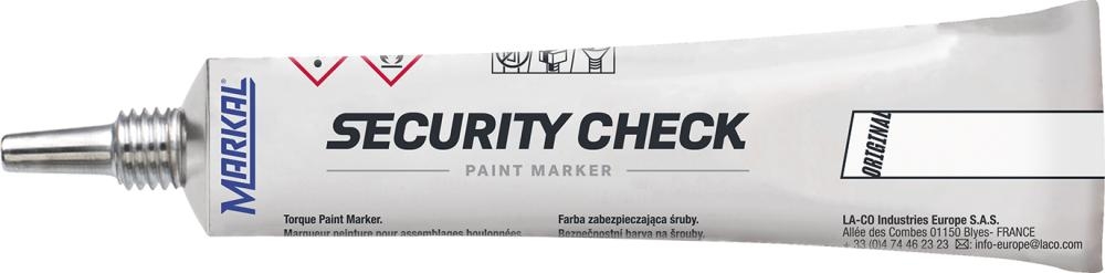 Markal Security-Check Sicherungslack, weiß