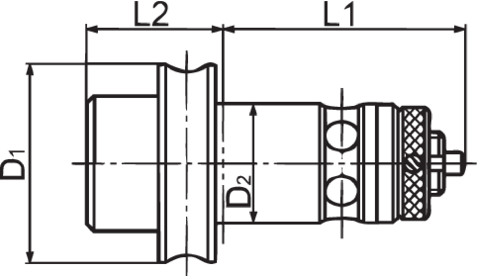 Gewindebohrereinsatz GE 34 MK 1 Fahrion