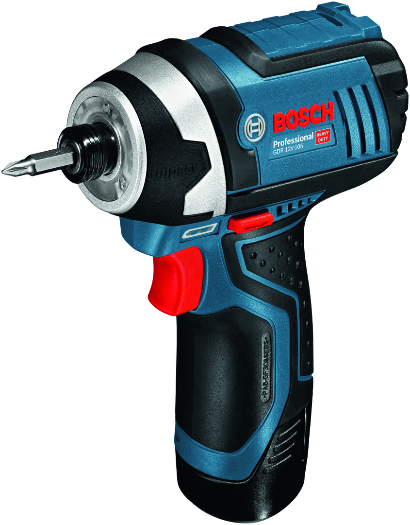 BOSCH Akku-Schlagschrauber GDR 12V- Li, solo, Clic & Go, L-BOXX