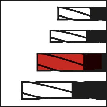 FORMAT GT Torusfräser VHM 8/0,3mm Z2 mittel HA TA-C