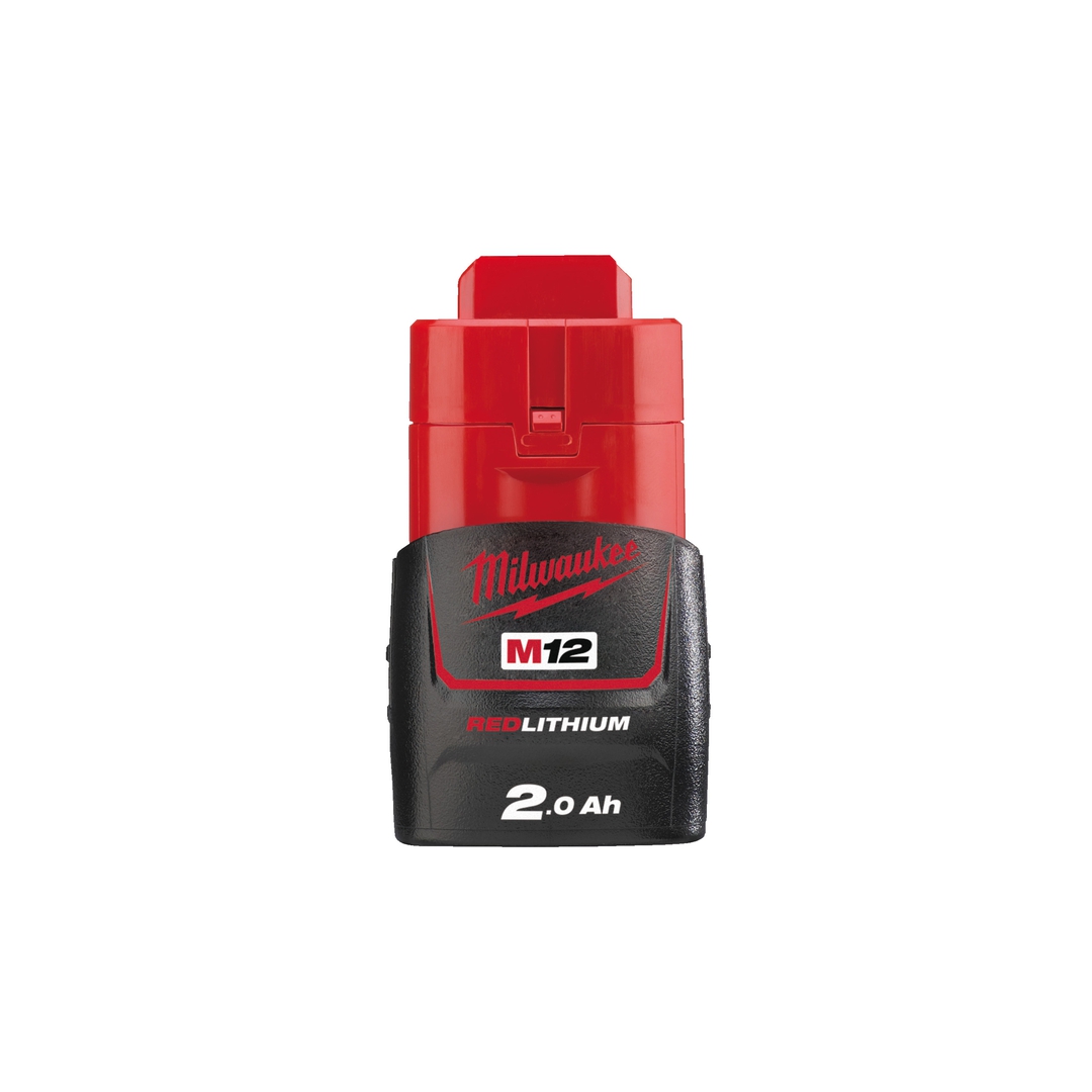 MILWAUKEE Akku M12 B2 12 V/2.0 Ah Li-Ion Red