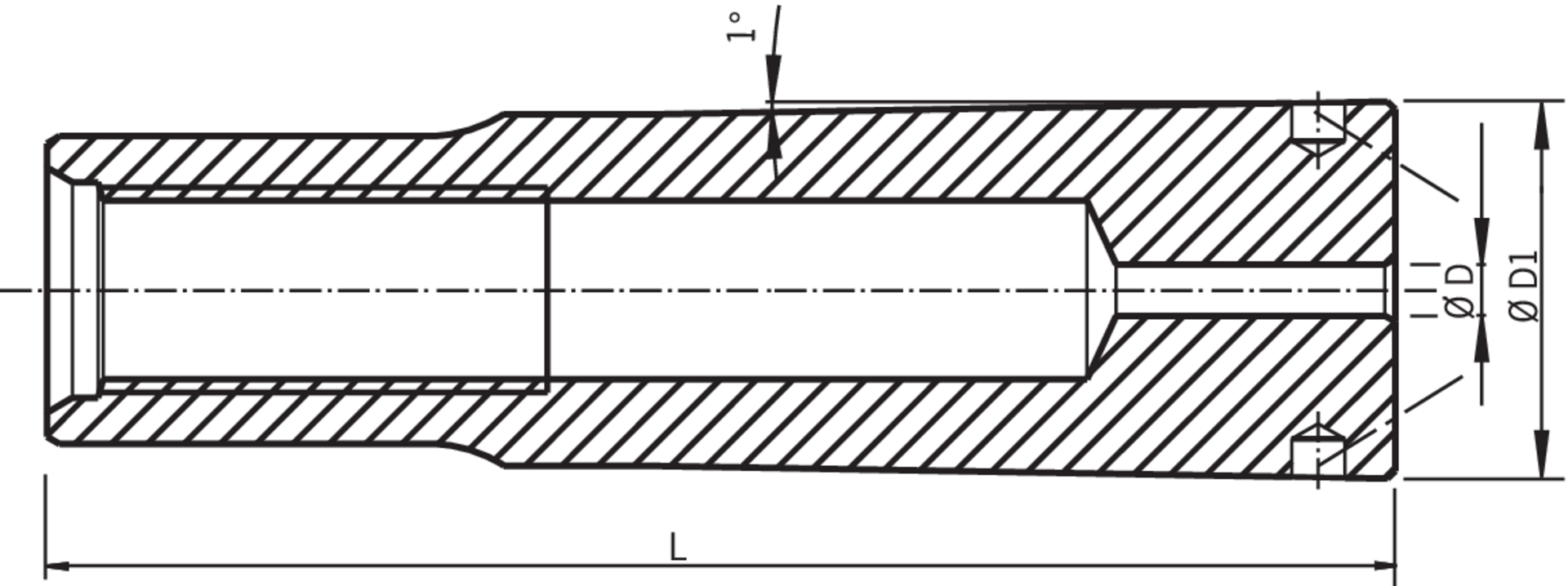 Spannzange HG 01 2mm               Haimer