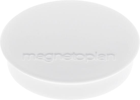 Magnet D=30mm VE=10 Haftkraft 700 g weiss