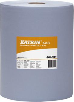 KATRIN Universal Wischtuch, Großrolle 1000 Blatt, 2-lagig, 38x36 cm