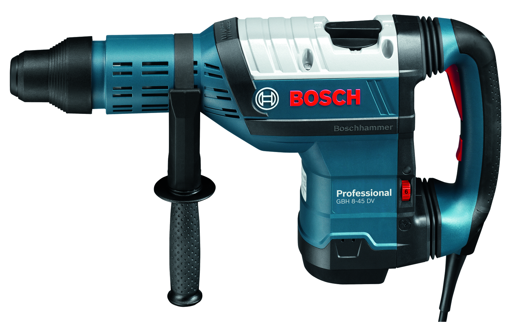 BOSCH Bohrhammer GBH 8 - 45 DV, 1500 W, Handwerkerkoffer