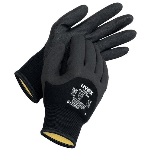 UVEX Kältesch.-Handschuh unilite thermo+ Gr. 8 Polymer schwarz, 6059.2