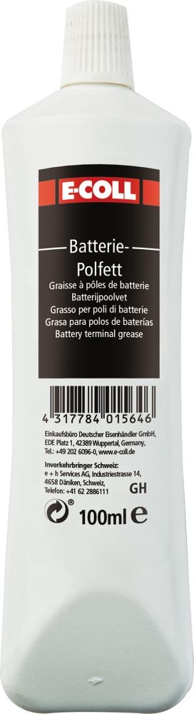 E-COLL Batteriepolfett 100g Tube