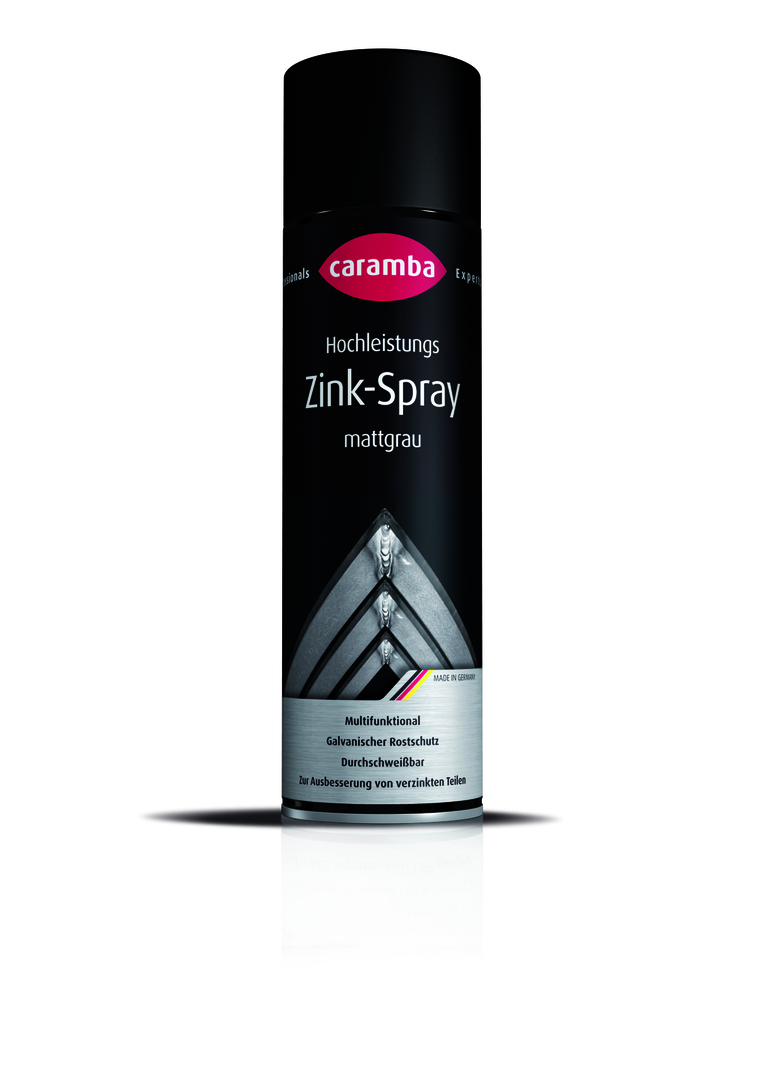 CARAMBA Zink-Spray mattgrau 500 ml Spraydose "Profi-Serie"