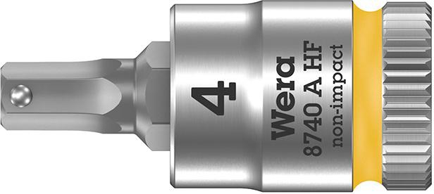 WERA Schraubendreher-Einsatz 1/4" 4 x 28mm i6-kant Haltefunktion