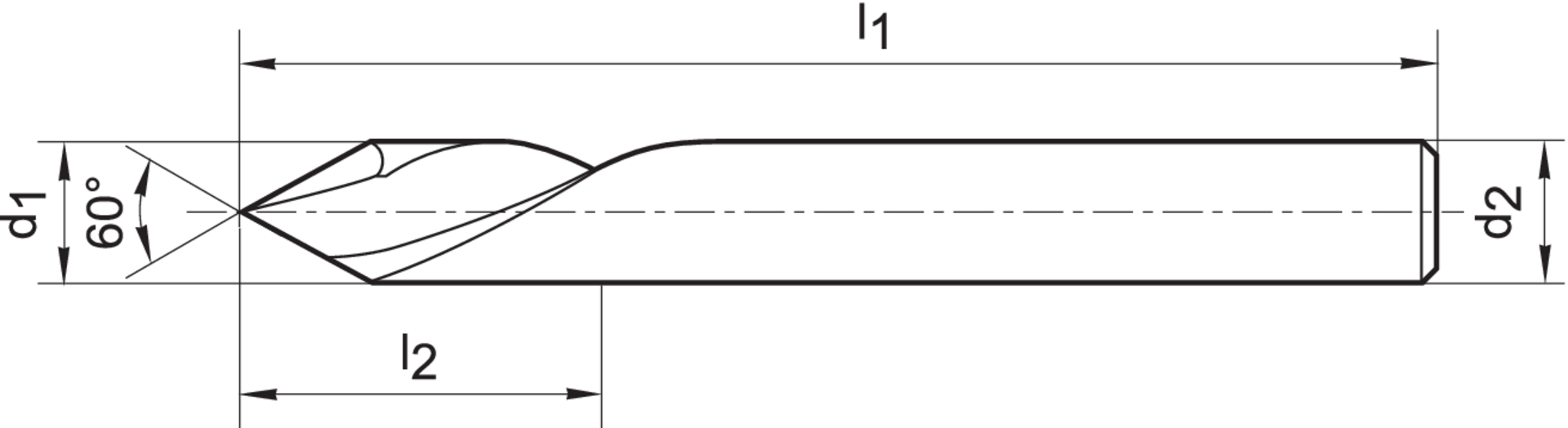 FORMAT Gravierfräser WN VHM 60 Grad 6,0 mm