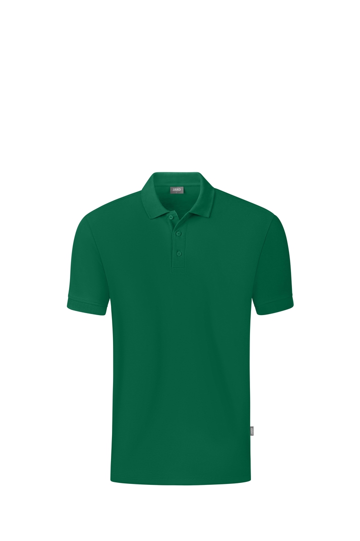 JAKO Polo Organic Herren C6320, Gr. L grün