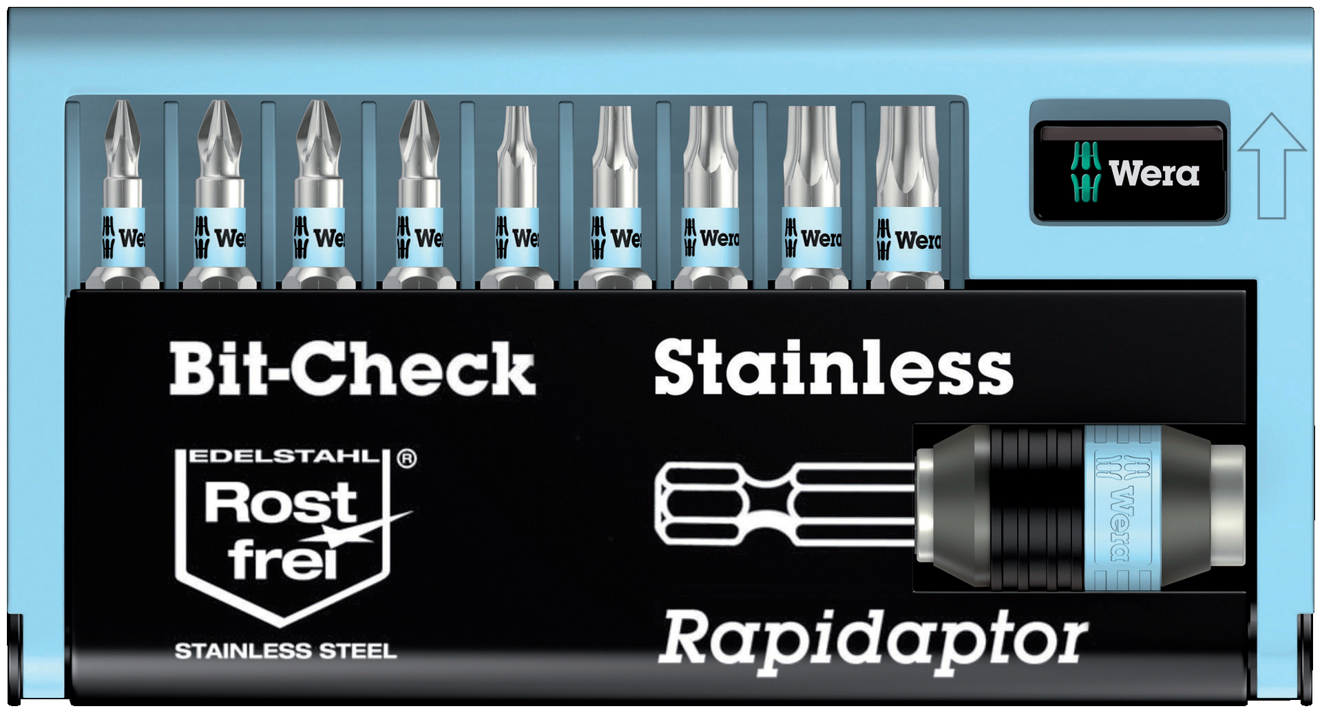 Bit-Check Stainless 10tlg. BC 10/9 Wera