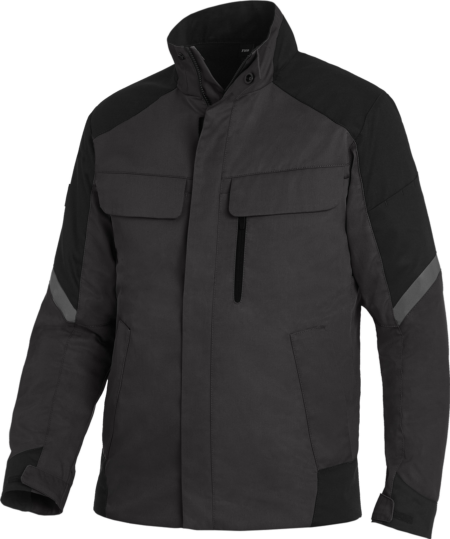 FHB Arbeitsjacke FRANK 125900 anthrazit-schwarz, Gr. M