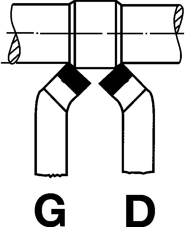 FORMAT Drehmeißel HM DIN4972 Rechts P25 / 30