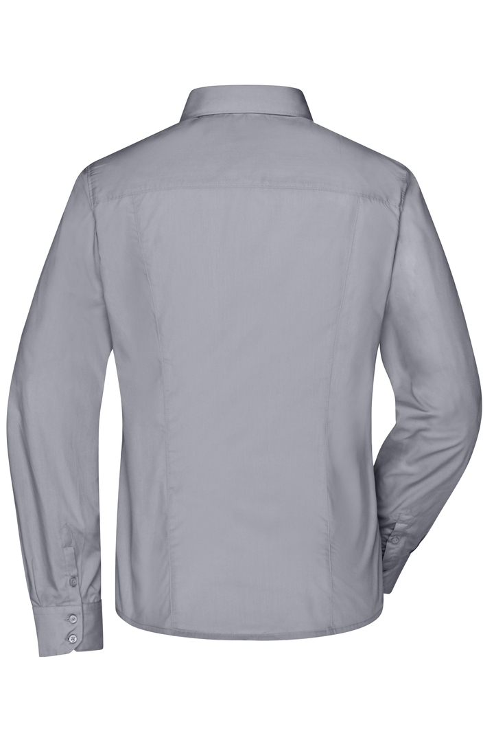 JN Damen Business Shirt JN641 steel, Größe M