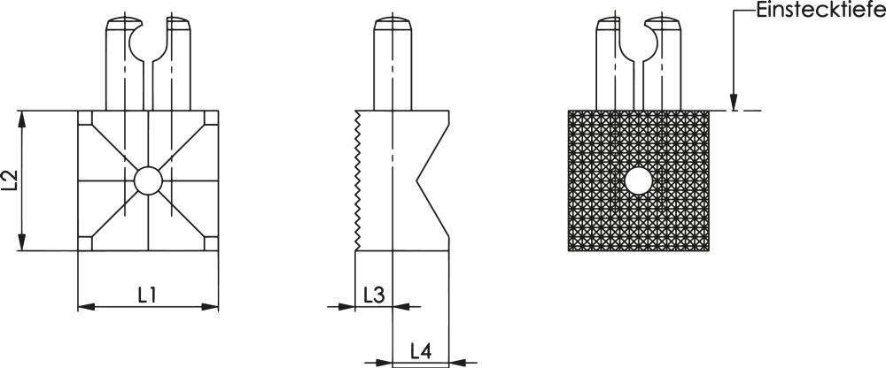 AMF Greifeinsatz Finger (4 Stk)