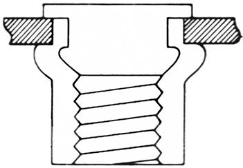 Blindnietmutter  a 50Stk. M8x16,5mm          FORTIS