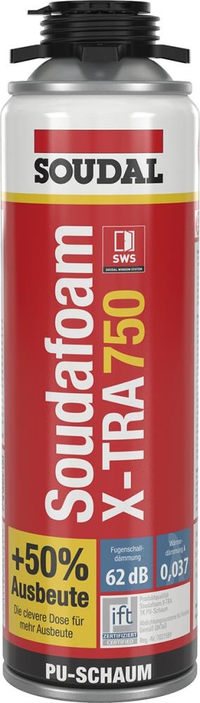 Soudafoam X-Tra B2 500ml (MDI) SOUDAL