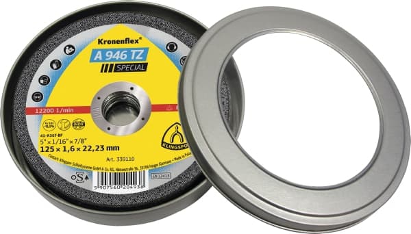 KLINGSPOR Trennscheibe A946TZ 115x1,6mm gerade 25 St. Kunststoff-Box