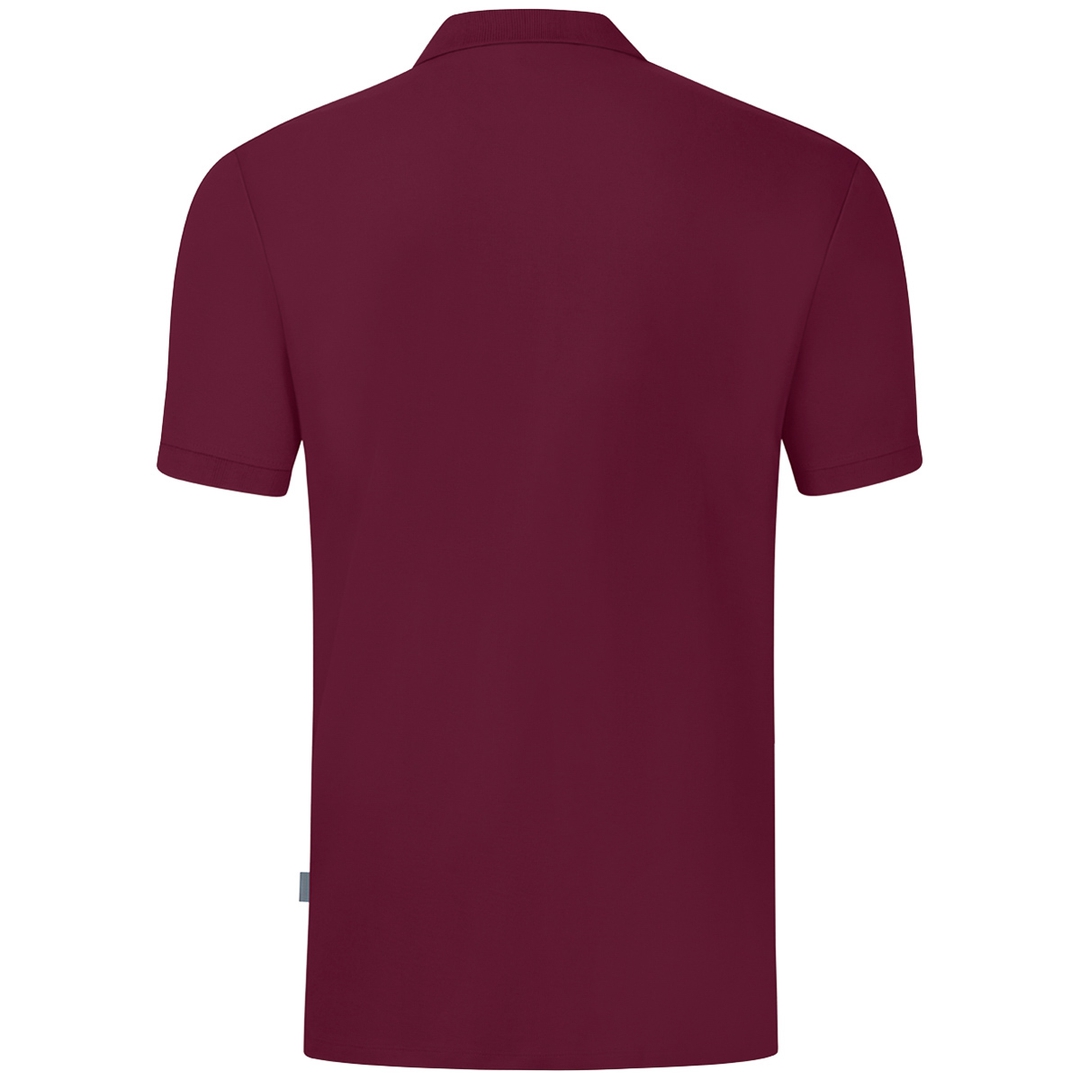 JAKO Polo Organic Damen C6320, Gr. 40 maroon