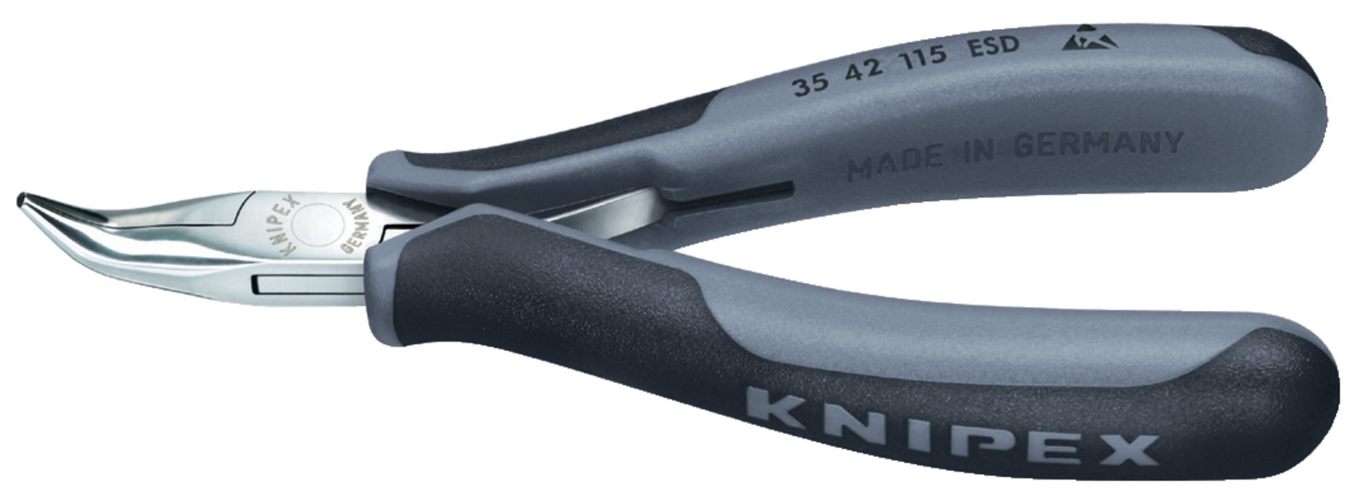 KNIPEX 35 42 115 ESD Elektronik- Greifzange ESD mit Mehrko. 115 mm