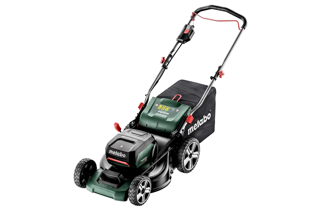 METABO Akku-Rasenmäher RM 36-18 LTX BL 46, 2x5,2Ah, ASC 145 Duo, Karton