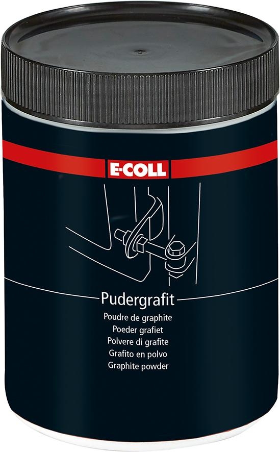 E-COLL Pudergrafit schwarz 625g Dose