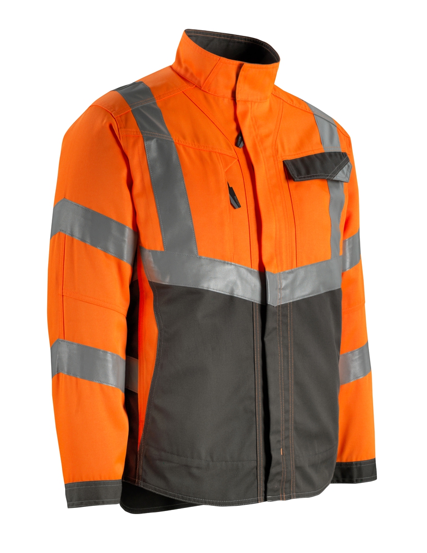 MASCOT Safe Supr. Jacke Oxford Gr. L hi-vis or/dunkelanthr. 15509-860