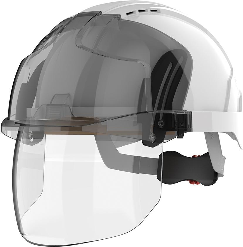 JSP Schutzhelm VISTAShield EVO weiß, mit Visier