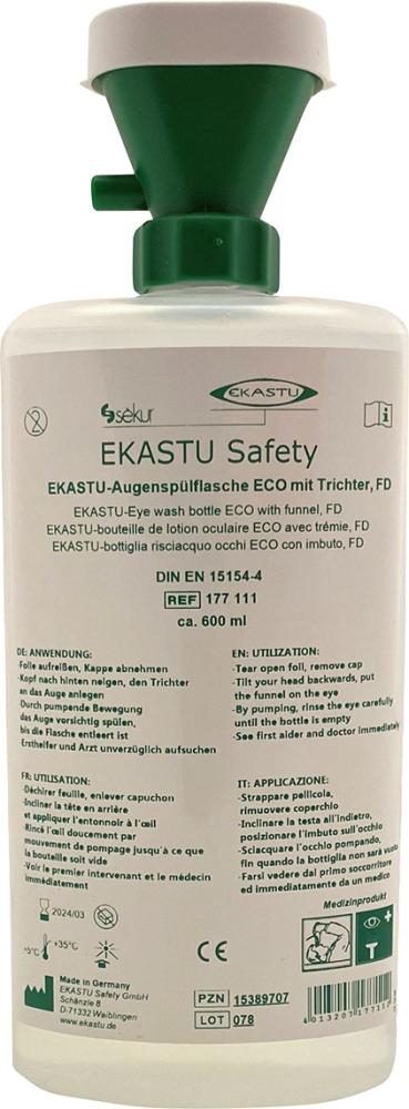 EKASTU Augenspülflasche ECO mit Trichter, ca.600ml