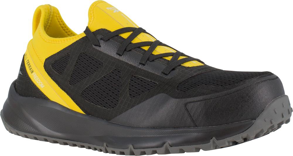 REEBOK Halbschuh IB4095 schwarz/gelb, S3, Größe 39