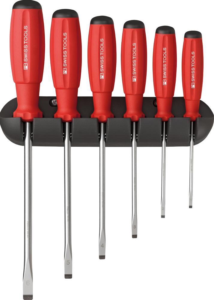 PB Swiss Tools Schraubendreher-Satz 4-teilig PH, im Wandhalter