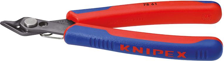 KNIPEX 78 71 125 Electronic Super Knips mit Mehrko.-Hülle brüniert 125 mm