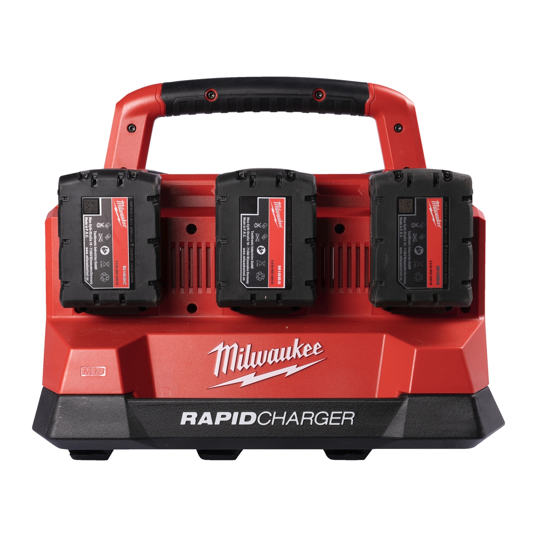 MILWAUKEE M18 PC6  6-fach Ladegerät PACKOUT