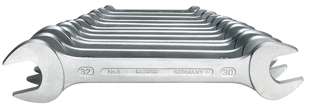 GEDORE Doppelmaulschlüssel-Satz 12-teilig 6-32mm, 6-120, 6077890