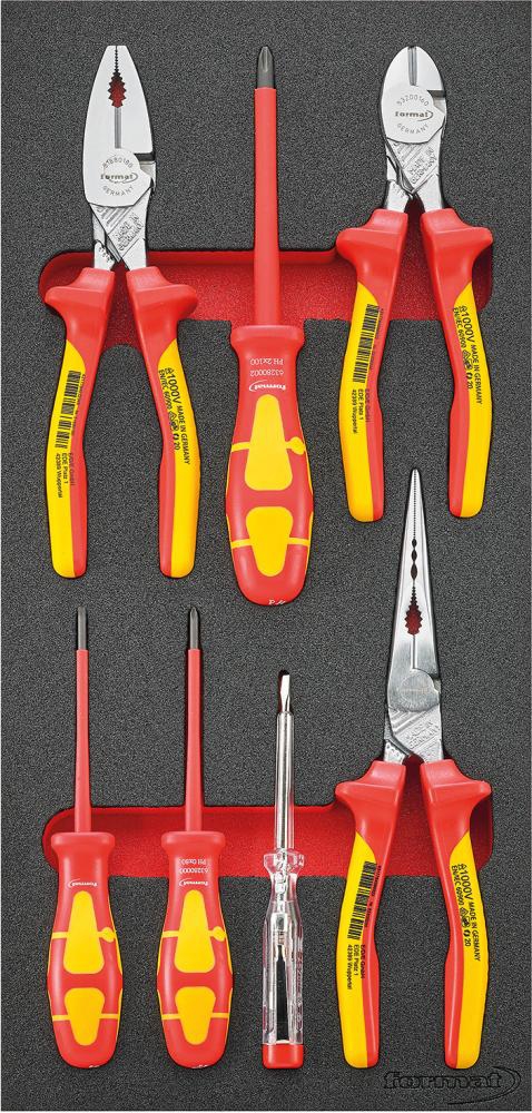 FORMAT Werkzeugmodul 1/3 Schraubendreher Zange VDE
