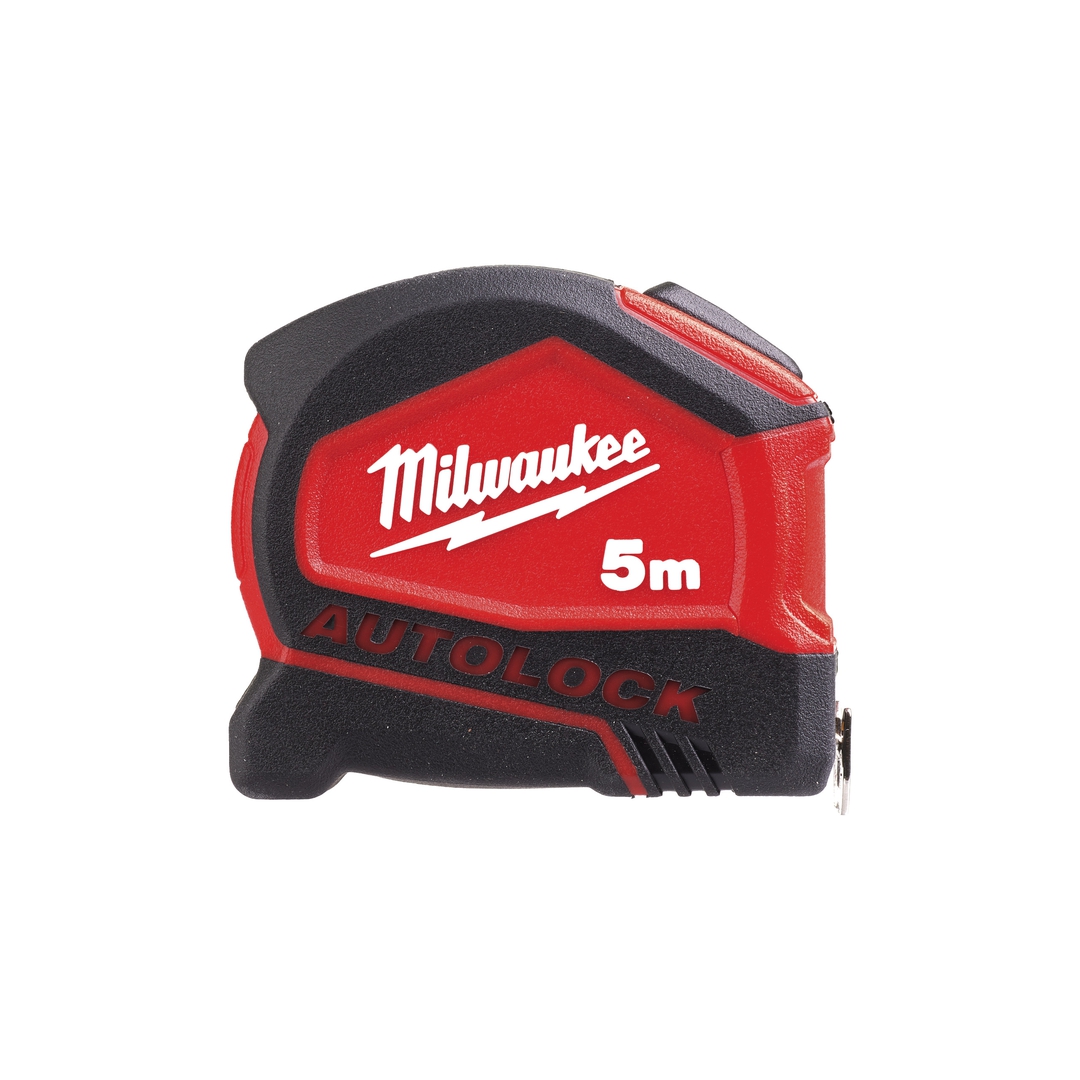 MILWAUKEE Pro-Compact Bandmaß 5m, 25 mm breites Band, Autolock