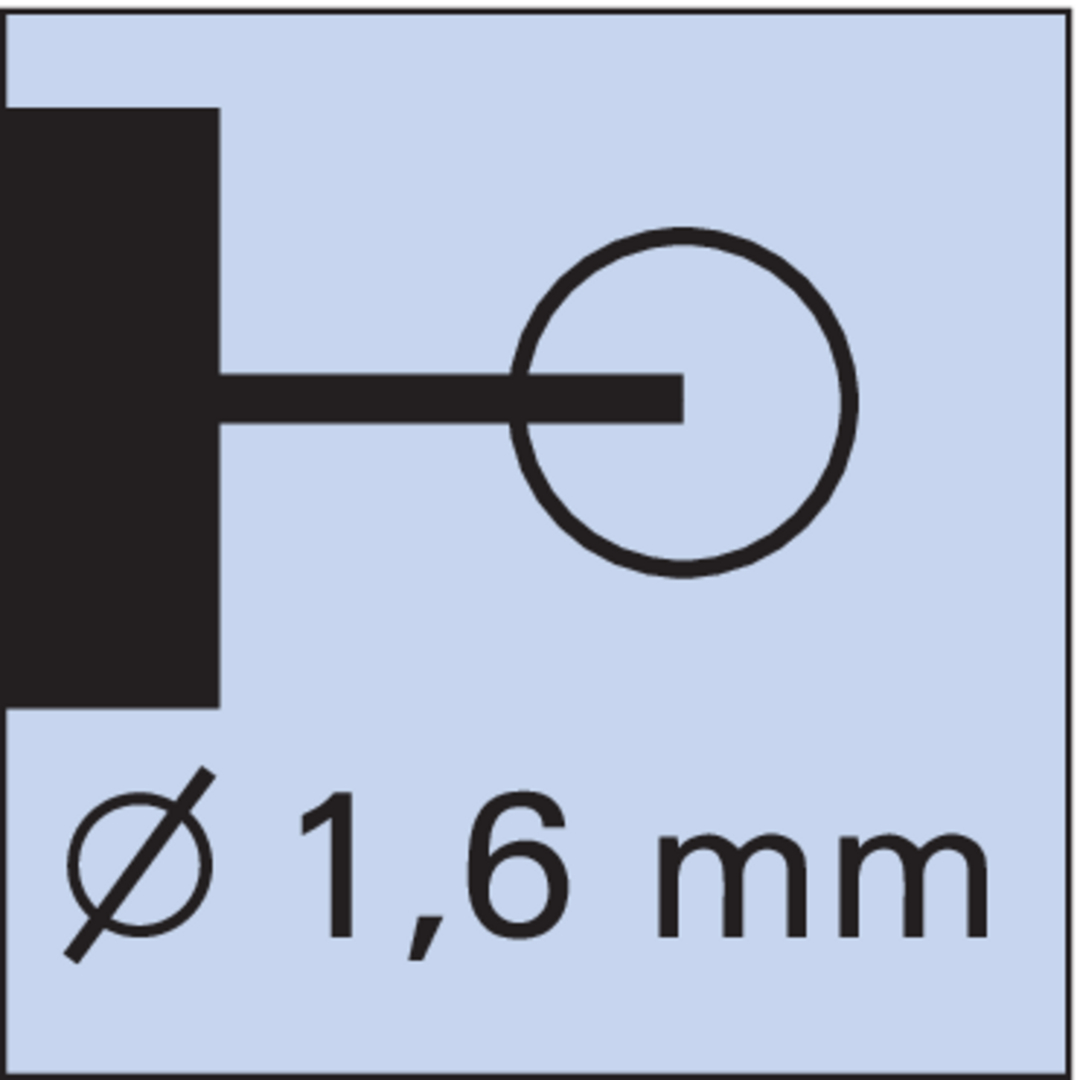 FORMAT Präzisions-Taschenmessschieber mit Feststellschraube 150mm