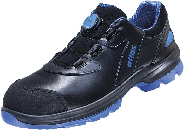 ATLAS Halbschuh, S3 SL 9645 XP BOA blue 2.0, W12 ESD, Gr. 43