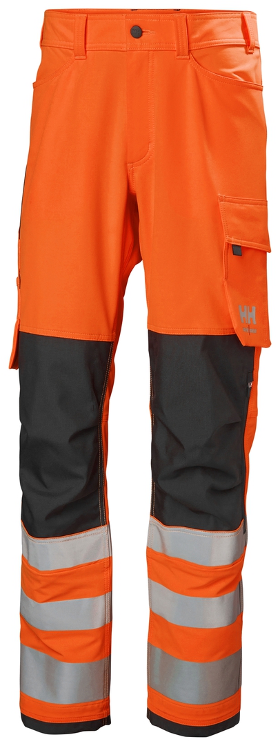 HELLY HANSEN ALNA 4X WORK PANT CL 2 77430 Gr. C148 Hivis ORANGE