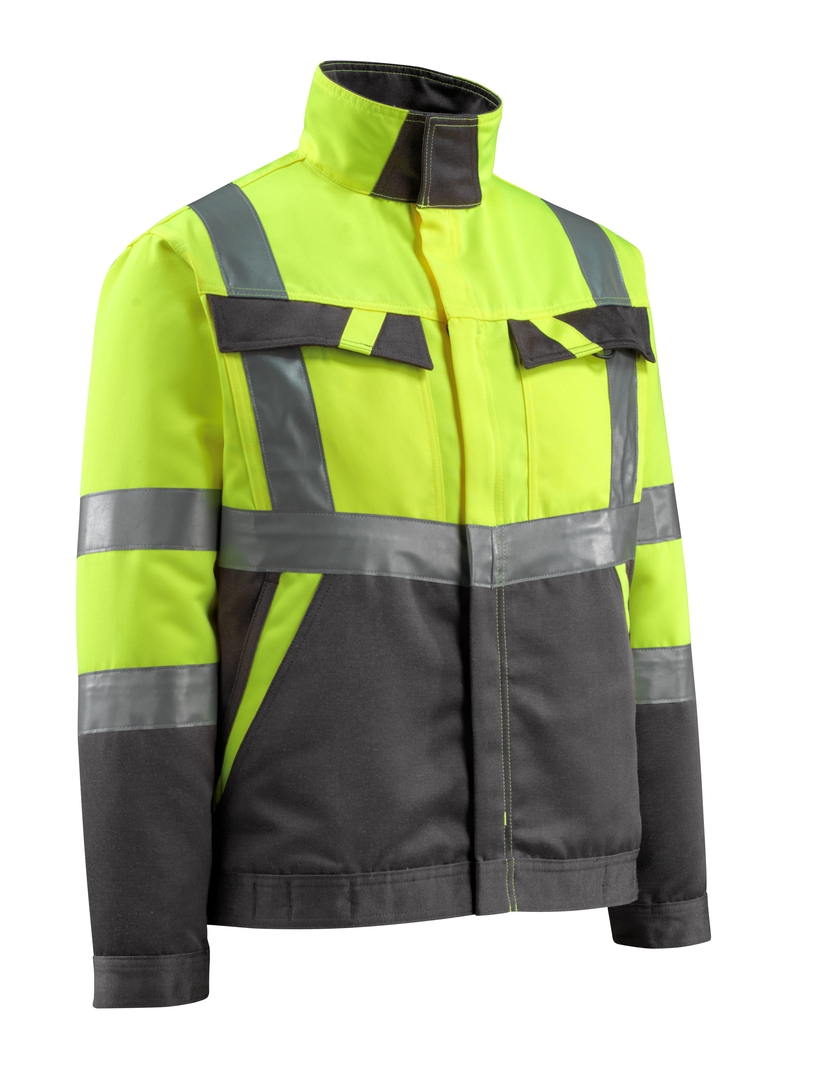 MASCOT Safe Light Jacke Forster Gr. L hi-vis glb/dunkelanthr 15909-948