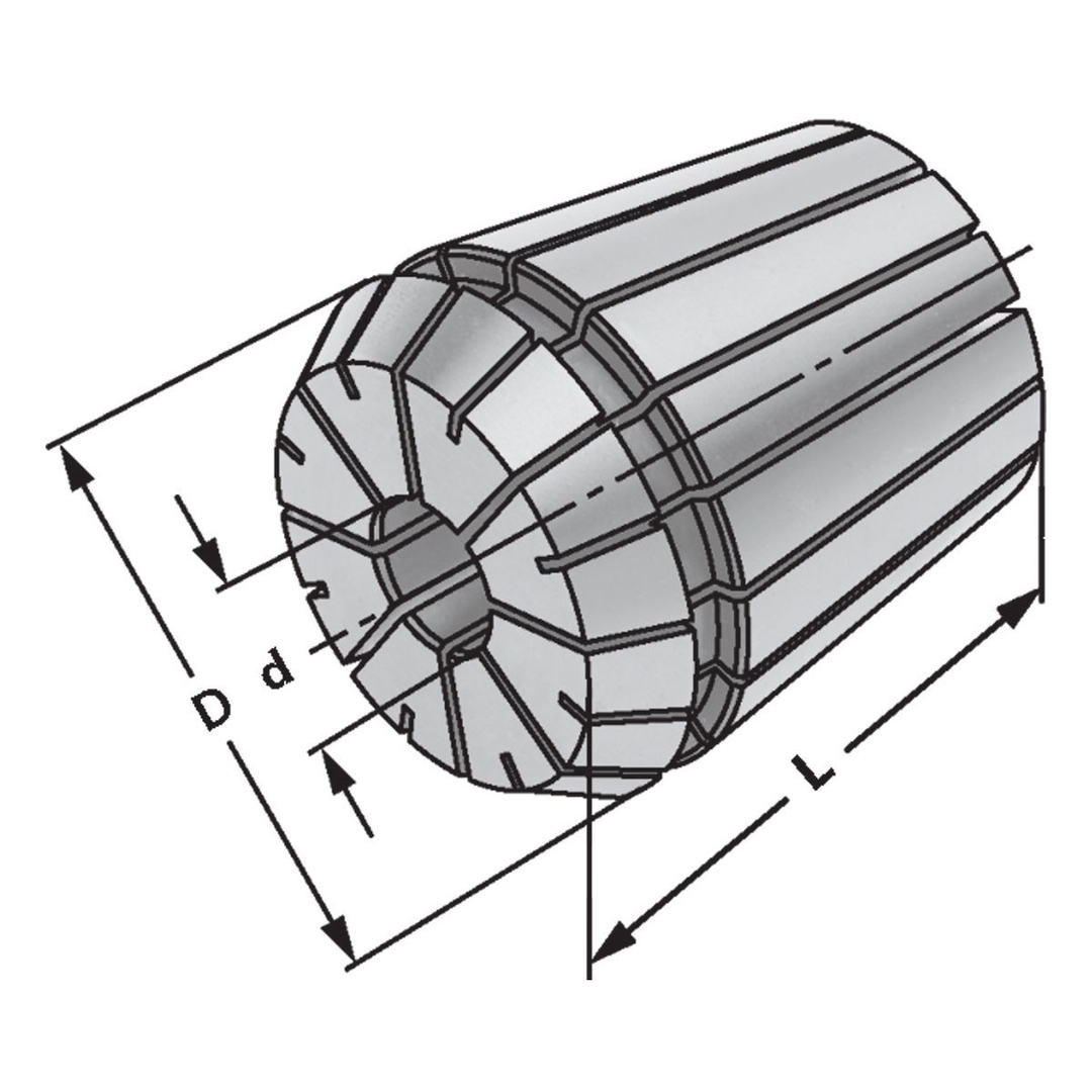 KEMMLER Spannzange ER32 470E Ø 5-4 470E-05