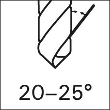 GÜHRING Kurz-Nut-Bohrer D338 HSS-Co8% Raptor 1,0mm