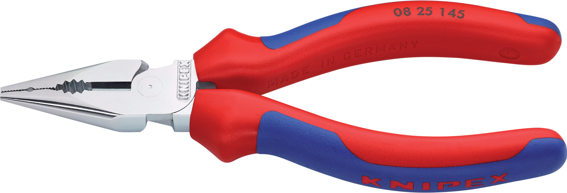 KNIPEX 08 26 145 Spitz-Kombizange isoliert Mehrko. VDE verch. 145 mm