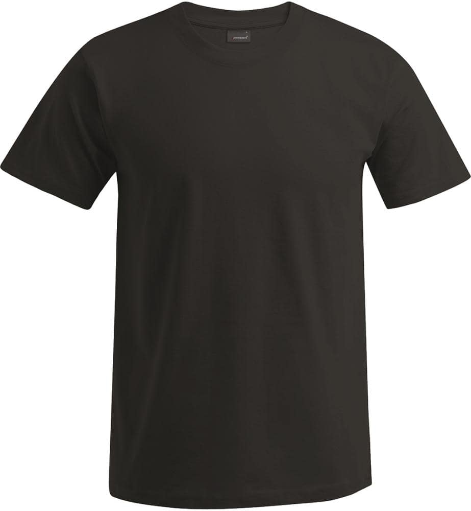 PROMODORO Mens Premium T-Shirt charcoal, Größe M