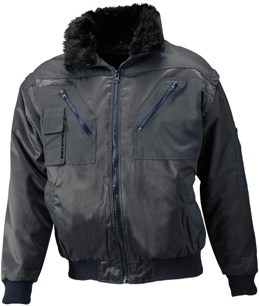 Pilotenjacke 4-in-1 Gr. M, schwarz