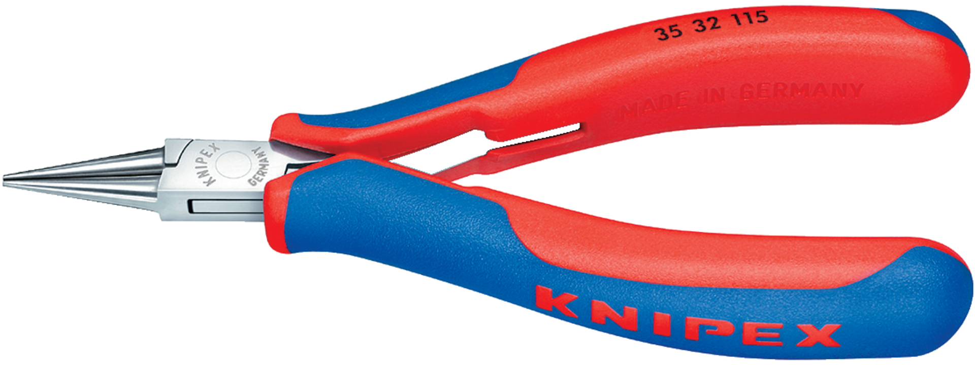 KNIPEX 35 32 115 Elektronik-Greifzange mit Mehrko.-Hülle 115 mm