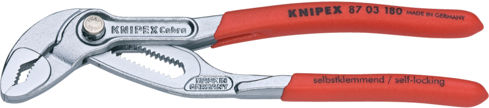 KNIPEX 87 03 300 Cobra Hightech- Wasserpumpenzange KST überz verc. 300 mm